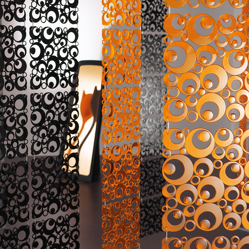 VedoNonVedo Settantuno decorative partitions - transparent orange 3